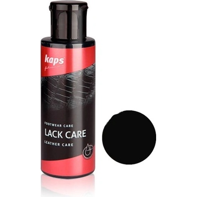 Gélový čistič a ošetrovací prípravok na lakovanú obuv Lack Care 100 ml čierny