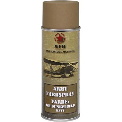 Barva ve spreji Max Army 400 ml - dunkelgelb – Zbozi.Blesk.cz