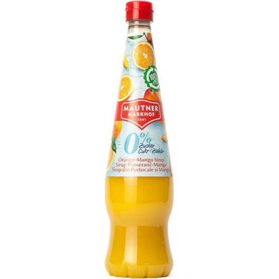Mautner Markhof Sirup 0% cukr pomeranč a mango 700 ml
