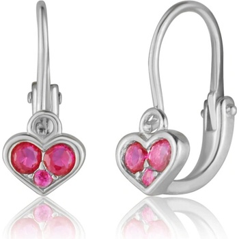 JVD Strieborné náušnice so zirkónmi SVLE3169XF6R100