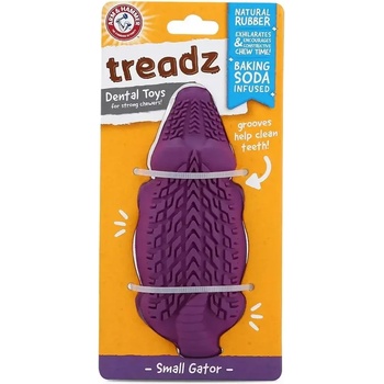 Arm Hammer Arm&Hammer Super Treadz Mini Gator Играчка за кучета Крокодил малък