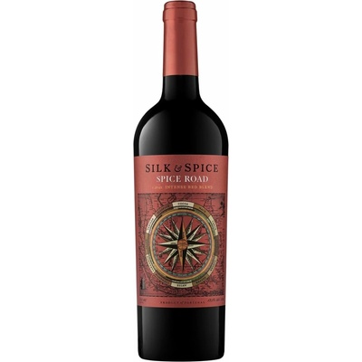 Silk & Spice Spice road červené suché 2021 13,5% 0,75 l (čistá fľaša)