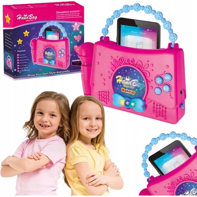 Karaoke set Interaktivní hudební kabelka Efekty Světla LED Zvuky