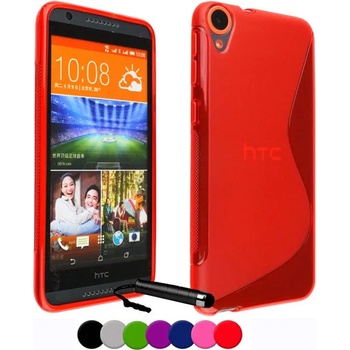 Image 1 of HTC Desire 820 Силиконов Калъф + Протектор и Стилус