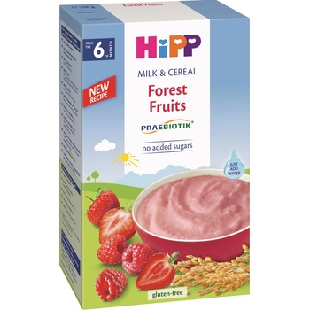 Hipp Инстантна млечна каша с пребиотик Hipp - Горски плодове, 250 g (AL3221-03)