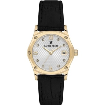 Daniel Klein DK. 1.14270-2 - Дамски часовник, Premium, Кварцов, 29mm, 3 ATM, Черен