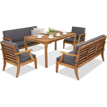 Garden Point Danang Apetito 8 Garden Point градински мебели от акациево дърво (GAP414-8)