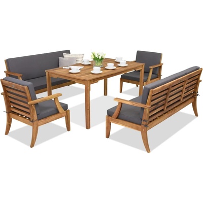 Garden Point Danang Apetito 8 Garden Point градински мебели от акациево дърво (GAP414-8)