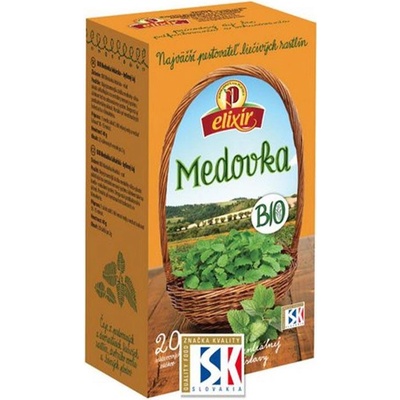 Agrokarpaty Bio Medovka bylinný čaj čistý prír. produkt 20 x 2 g