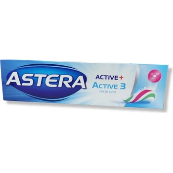 ASTERA паста за зъби, Active +, Active 3, Fresh mint, 100мл