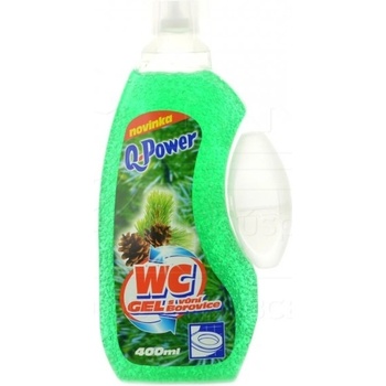Q Power WC gél Borovica 400 ml