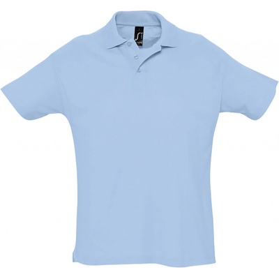 Soľs Summer Ii pánska polokošeľa sky blue