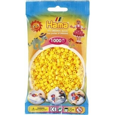 Zažehlovací korálky žluté 1000ks Hama 207-03