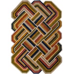 Flair Rugs Ръчно изработен вълнен килим 160x230 cm Lattice Shaped - Flair Rugs (503119381436)