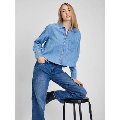 GAP Къса дънкова риза GAP GAP | Sin | ЖЕНИ | XS