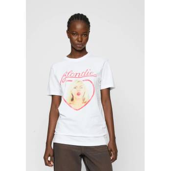 MERCHCODE Тениска Blondie Heart of Glass Tee white XXLUB-MC867-00220 - , размер XL