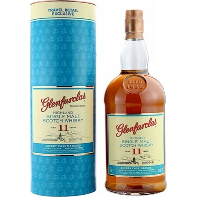 Glenfarclas 11y 46% 1 l (tuba)