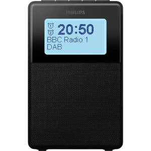 Philips Радио колонка с часовник Philips - TAR5100/10, DAB+ and FM, черна (TAR5100/10) Будилник