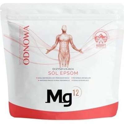 Mg12 Epsomská soľ (100% Kieserit) Obnova - 1 kg