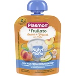 PLASMON Плодова закуска Plasmon - Нутримюн, праскова и йогурт, 85 g (8875) - baby