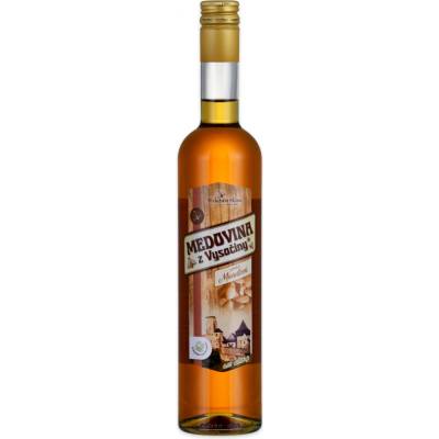Včelařství Sláma Medovina z Vysočiny mandlová 13% 0,5 l