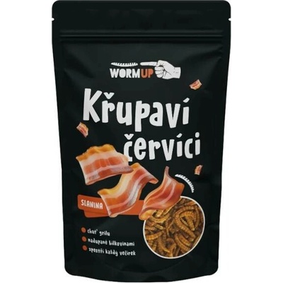 WormUP sušení červíci Slanina 20 g