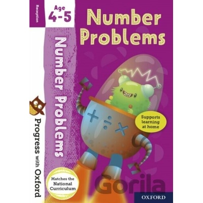 Progress with Oxford: Number Problems Age 4-5 Hodge PaulMixed media product