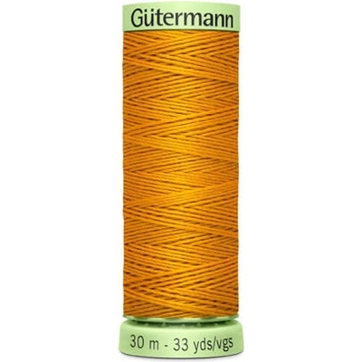 Nit PES Gütermann JEANS - extra silná 30 (30m) barva 362 - oranžová