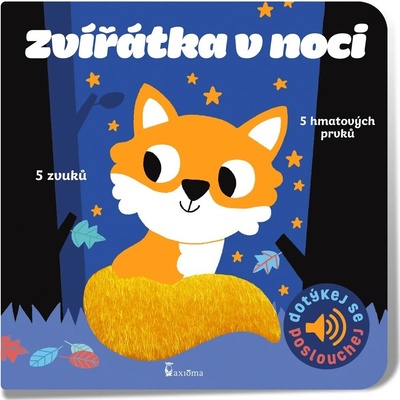 Zvířátka v noci - zvukové leporelo