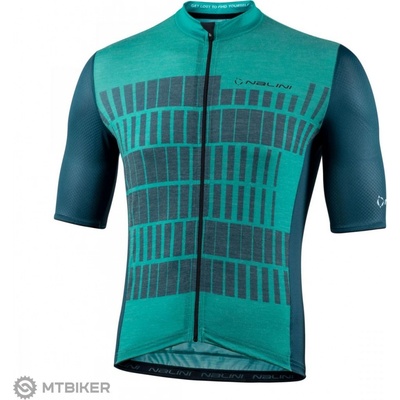 Nalini Bas Wool SS Jersey tyrkysová