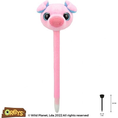 Wild Planet Плюшена химикалка, Прасенце 20см Wild Planet (K8286)