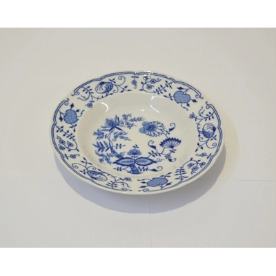 Cibulák Natálie Thun cibulový porcelán Nová Role tanier hlboký 23 cm