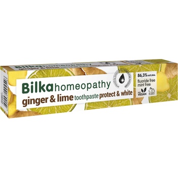 Bilka Homeopathy Паста за зъби с масло от джинджифил, 75 ml