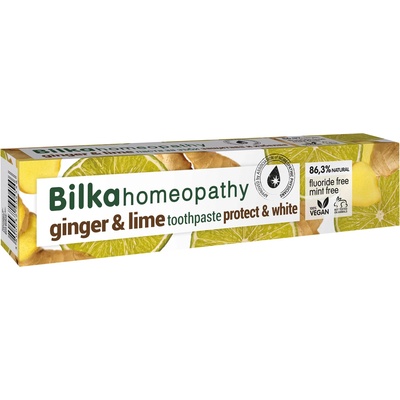 Bilka Homeopathy Паста за зъби с масло от джинджифил, 75 ml