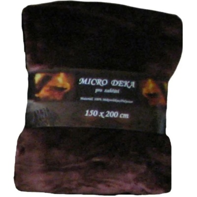 Jahu deka mikro uni tmavě hnědá 150x200