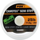 Fox šnúra Edges Camotex Semi Stiff 20m 20lb