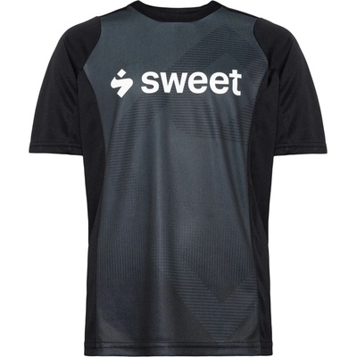 Sweet Protection Детска фланелка с къс ръкав за колоездене Sweet Protection Kid's Hunter II Trail T-Shirt Cycling jersey - Black - размер 152 (EU) (756-0257-0113)