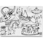 strigo Transparent Mat Amusement Park Funny Mat STRIGO