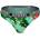 Superdry Vintage Surf Logo bikini bottom - Multicolor (MINT INDO LEAF)