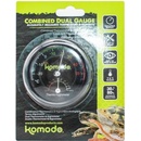 Terarijní teploměry a vlhkoměry Komodo Teploměr a vlhkoměr kombinovaný analogový 7,5x7,5 cm