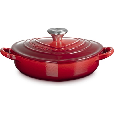 Le Creuset Тава за печене Heart чугунена 20 см черешова (21402200602455)