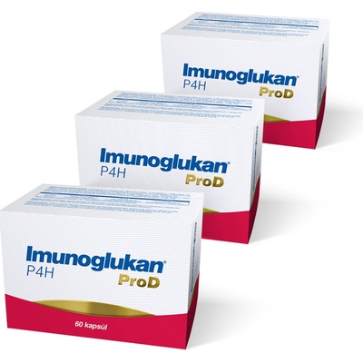Imunoglukan P4H Výhodný balíček 3 produktov 60 kapsúl