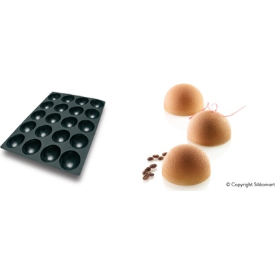 Silikomart silikon forma na dezerty polokoule 112 ml