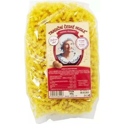 Dobšické cestoviny vrtule vaječné 400g