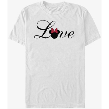 ZOOT. Fan Бяла мъжка тениска Disney Classics MINNIE LOVE SCRIPT ZOOT. Fan | Byal | МЪЖЕ | S