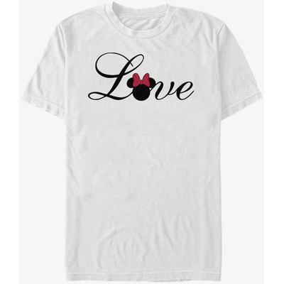 ZOOT. Fan Бяла мъжка тениска Disney Classics MINNIE LOVE SCRIPT ZOOT. Fan | Byal | МЪЖЕ | S