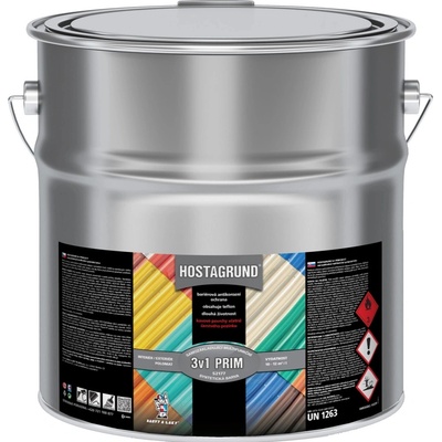 Barvy a laky Hostivař PRIM 3v1 S2177 0840 9L červenohnědá