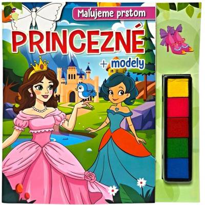 Maľujeme prstom Princezné+modely