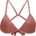 Oy Дамско бикини горнище Oy Women's Surf Bikini Oberteil Esox Bikini top - Lehmrot (150-6133-0314)