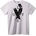 NOONEBRAND Тениска Любов Пера - S, White